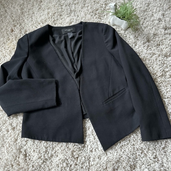 Ann Taylor Jackets & Blazers - Ann Taylor Petite L formal cute dress professional black elegant blazer …